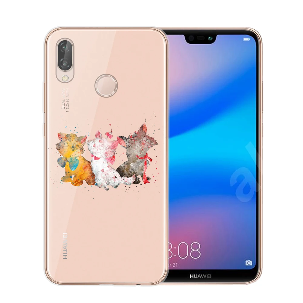 Чехол для телефона для Coque huawei P8 P9 Lite P10 P20 P30 Lite Pro Чехол Мягкий ТПУ силиконовый чехол s чехлы для телефонов