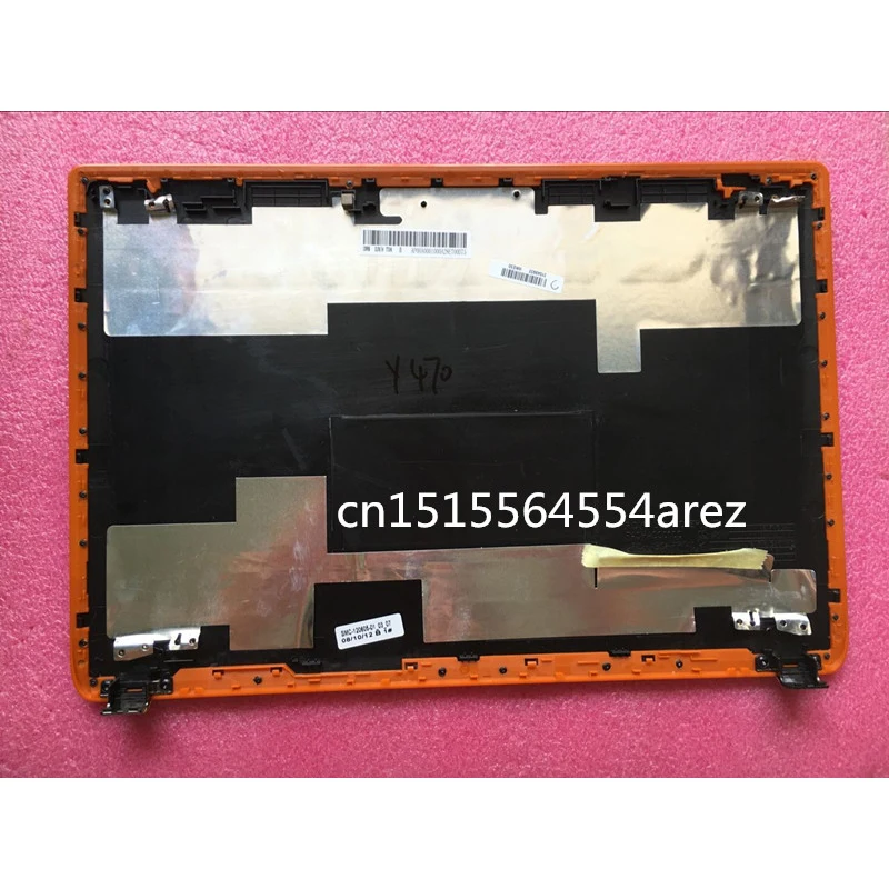 Новый и оригинальный ноутбук Lenovo Y470 LCD задняя крышка/ЖК крышка 31049933 без логотипа