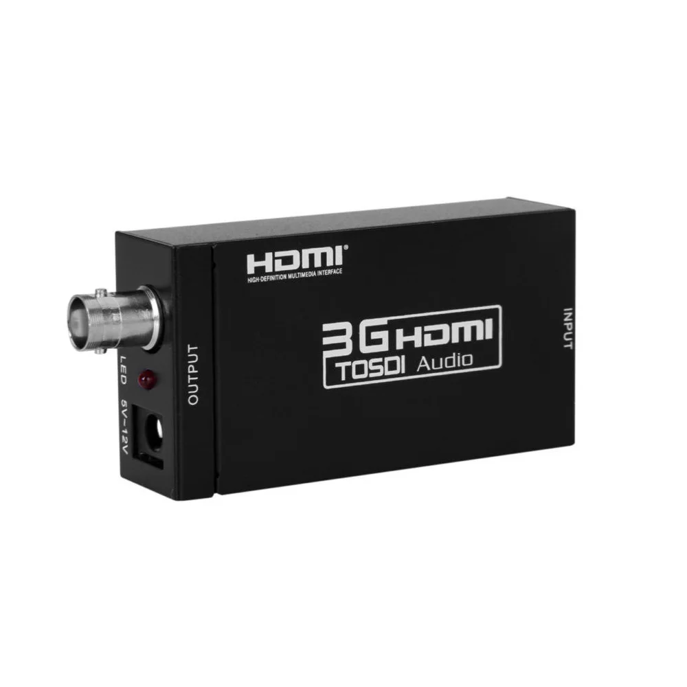 Новый мини HDMI SDI конвертер 3G Full HD 1080P в адаптер видео с адаптером питания для