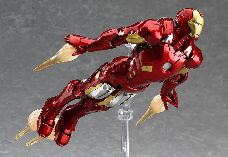 Figma 217 Мститель со знаком Железного человека VII 15 см Marvel Железный человек фигурка модель игрушки