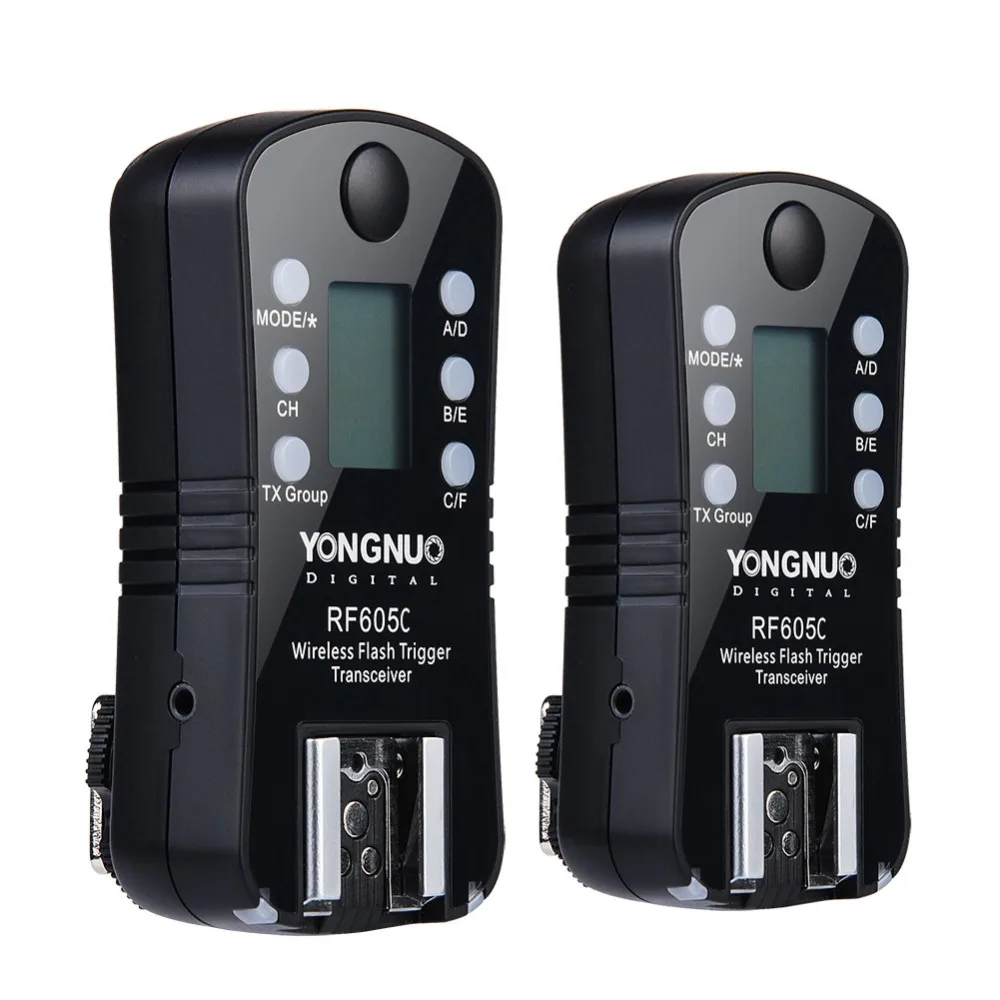 Беспроводная вспышка YONGNUO RF 605N/C RF605N/C 605 для Canon 650D 1000D 1100D Nikon D7100 D7000 D5300 D5100