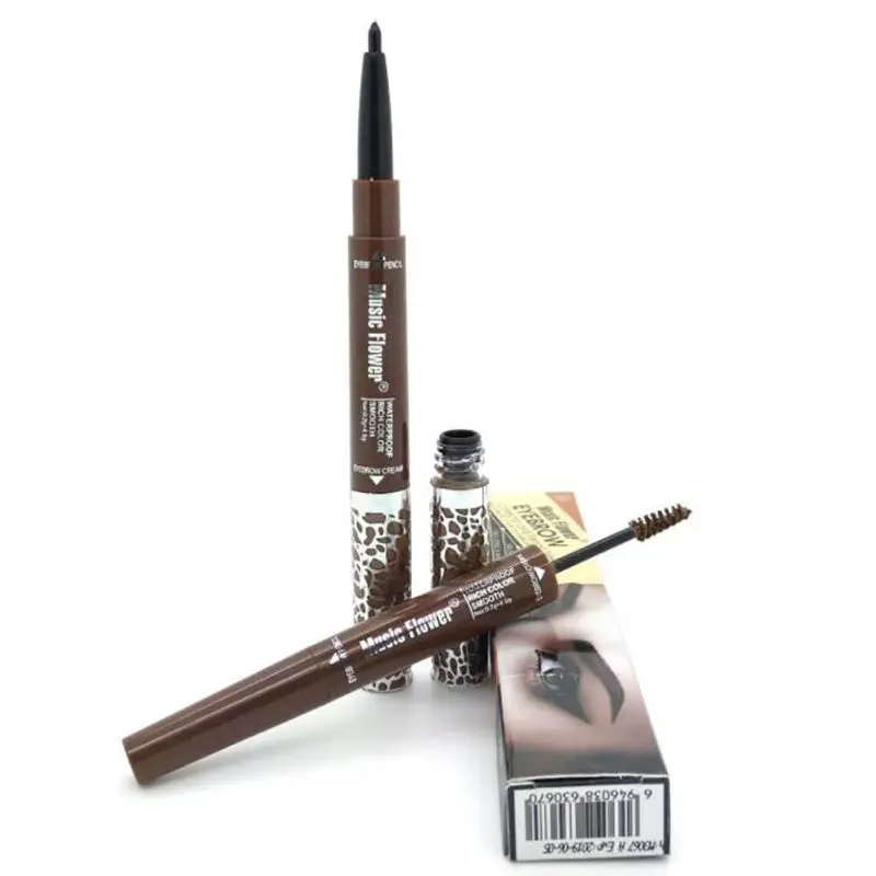 1х косметический гель для бровей водостойкий стойкий коричневый крем подводка
