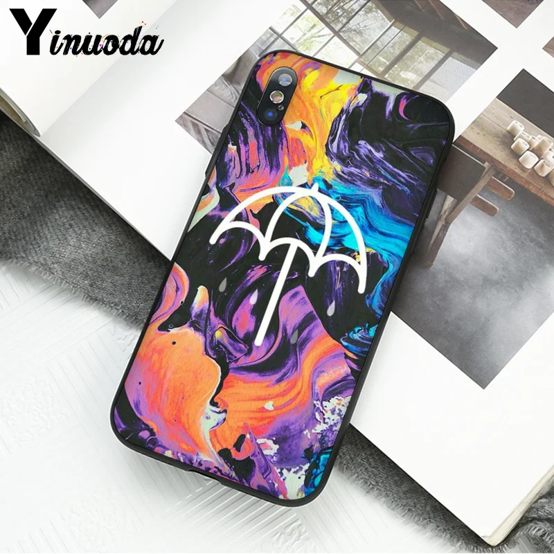 A2 Yinuoda BMTH Bring Me the Horizon TPU черный чехол для телефона чехол для Apple iPhone 8 7 6 6S Plus X XS MAX 5 5S SE XR чехол - Цвет: A2