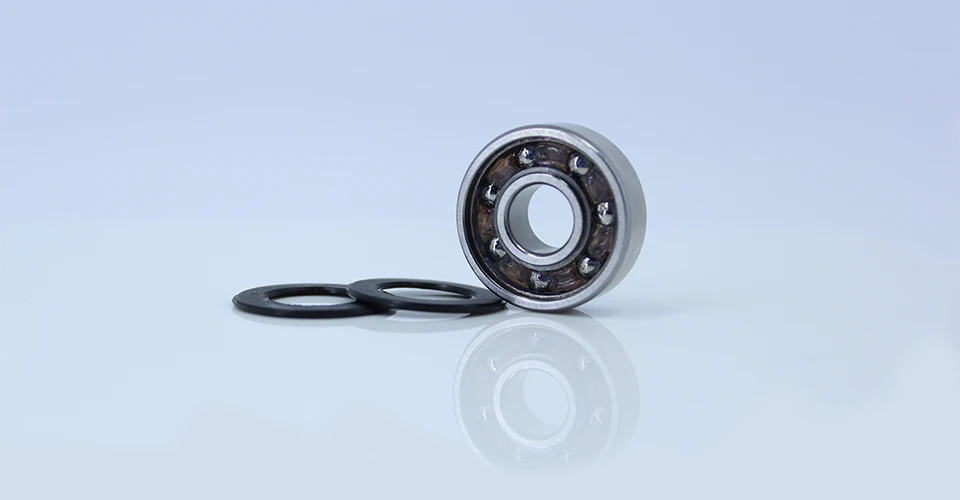 608rs подшипник 8*22*7 мм(10 шт.) ABEC-5 скейтборд скутер 608 2RS Подшипник Миниатюрный роликовых коньках 608-2RS 608 RS Подшипники
