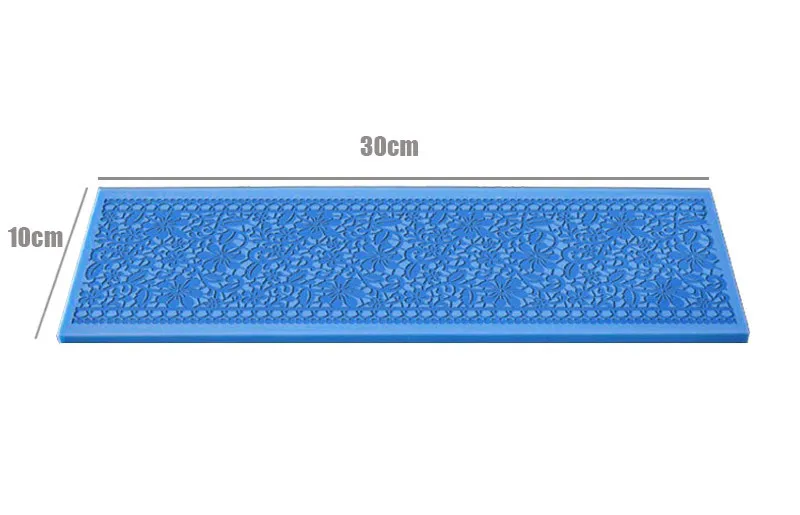 Цветок Силиконовые Кружево Плесень Фондант Пресс формы для украшения торта