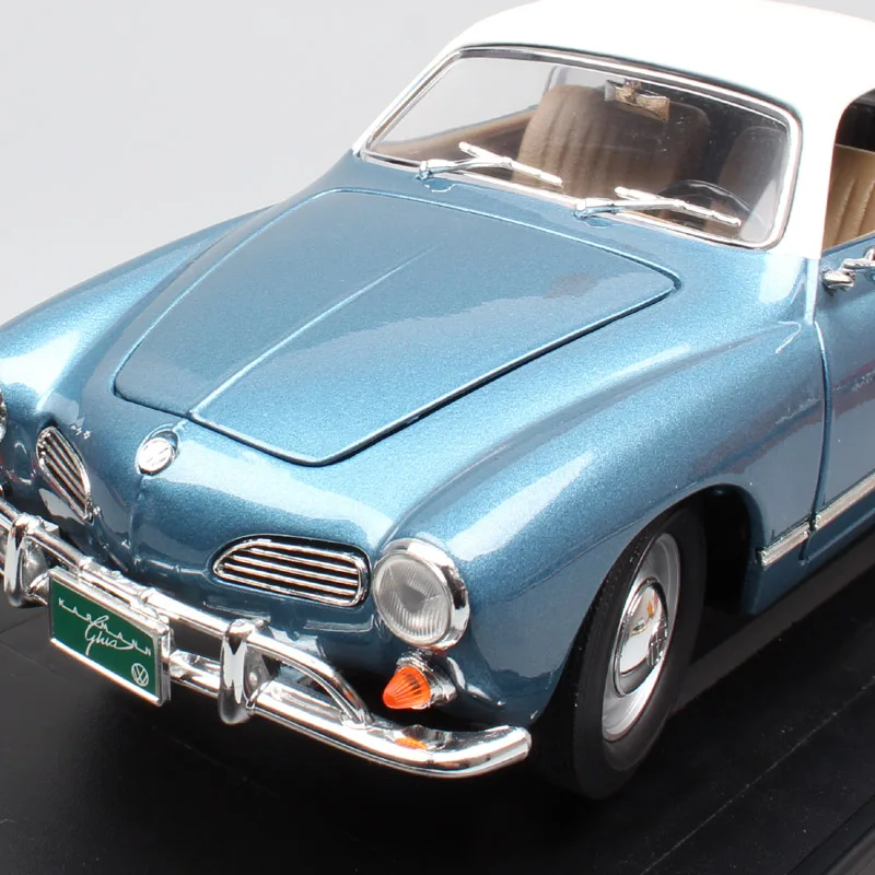 Дорожный фирменный 1:18 масштаб Большой Классический 1966 Karmann ghia Тип 34 спортивные литые модели автомобилей и транспортных средств игрушки thumbnails для мальчика