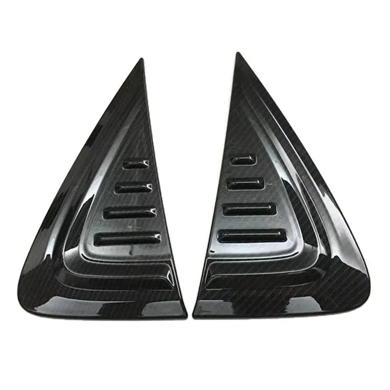 

BBQ@FUKA Carbon Fiber Style Car Body Side Fender Cover Trim Set Car Exterior Part Fit for TOYOTA CHR C-HR 2016 2017 2018