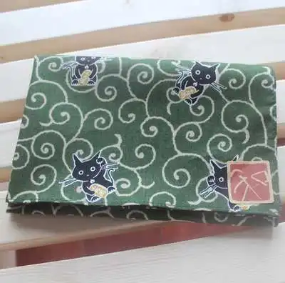 Мужской платок furoshiki хлопок /японский стиль с принтом 35 см/много использования - Цвет: 32
