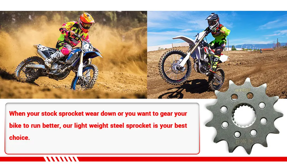Кунг Фу графика сталь Звездочка передняя 13 Т для Yamaha WR250F WR250R WR250X YZ125 YZ250 YZ250F YZF 250(подходит цепи 520