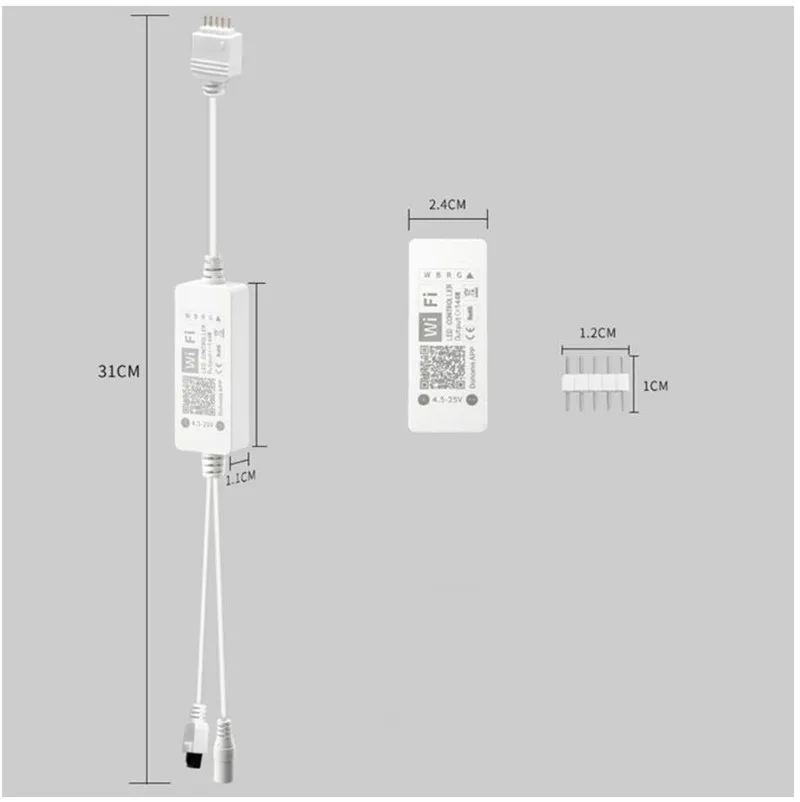 Apple HomeKit приложение 5Pin Светодиодная лента светильник управление Лер RGB лента DC5-25V Диодная Светодиодная лента s светильник Гибкая полоса Голосовое управление
