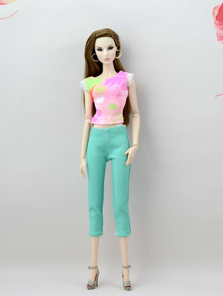 Куртка Топ и штаны оригинальный комплект костюм на осень лето одежда для 1/6 года