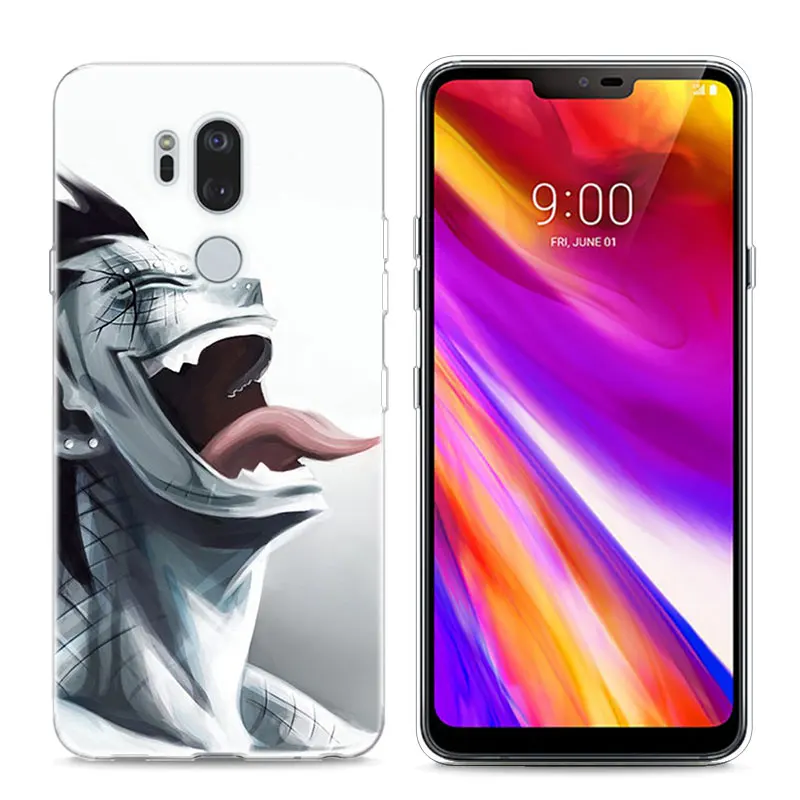 Style 09 Мягкий прозрачный силиконовый чехол для LG K50 K40 Q8 Q7 Q6 V50 V40 V35 V30 V20 G8 G7 G6 G5 ThinQ Мини Q чехол со стилусом стиль 0193A - Цвет: Style 09