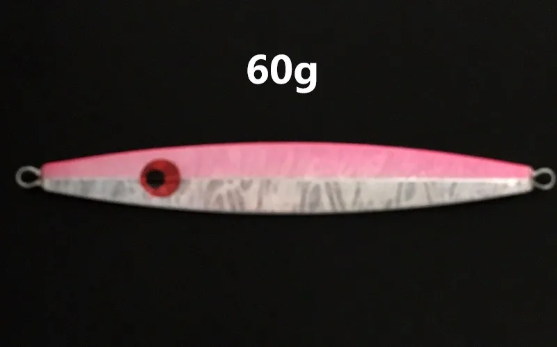 1 шт./лот 60 г 80gknife джиггинг металлическая ложка высокое качество VIB искусственная приманка лодка рыболовные приманки свинцовая рыба