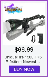 UniqueFire светодиодный держатель для лампы 3 Вт IR 850nm светодиодный фонарь для UF-1406 T50 масштабируемый фонарь