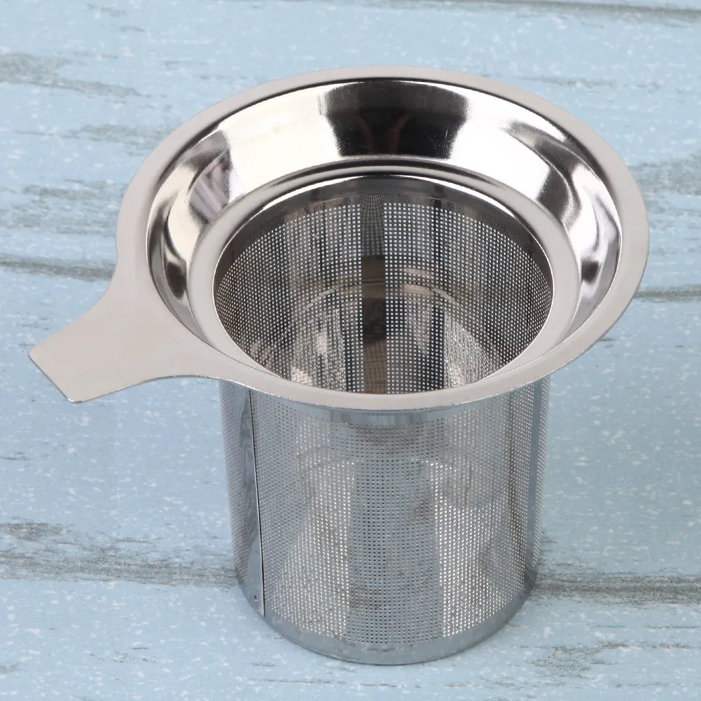 Tea Mesh Infuser Reusable Strainer Teapot Stainless Steel Loose Leaf Spice Filter Drinkware Kitchen Accessories | Дом и сад
