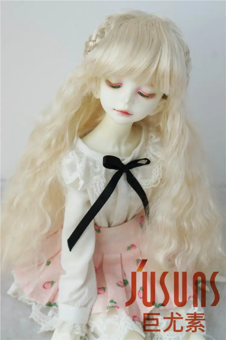 JD098 1/4 MSD BJD химическое мохер кукла парики довольно Sobazu парик 7-8 дюймов кукла аксессуары