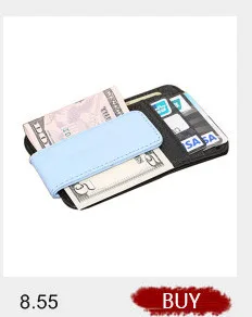 Metal Steel Skin Money Cash Clips Sollid Thin With Credit Card Holder Men Clamp Minimalist Convenient Wallet For Stainless Clip
