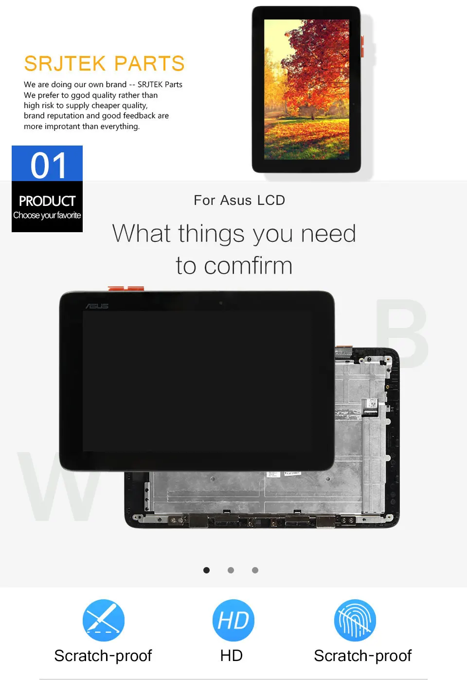 Для ASUS Transformer Book T100H T100HA T100HA-FU006T ЖК-дисплей сенсорный экран в сборе с рамкой FP-ST101SI010AKF-01X запчасти