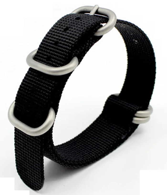 Высококачественный ремешок для наручных часов Nato толстый и мягкий нейлоновый