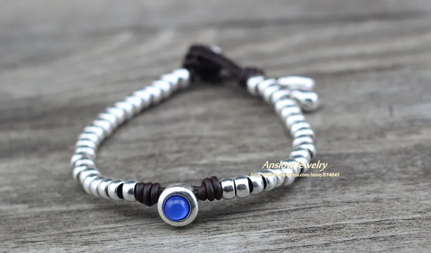 Anslow модные ювелирные изделия милые корейские ручной работы Diy Bijoux Шарм друг для женщин леди женский кожаный браслет карамельный цвет LOW0749LB