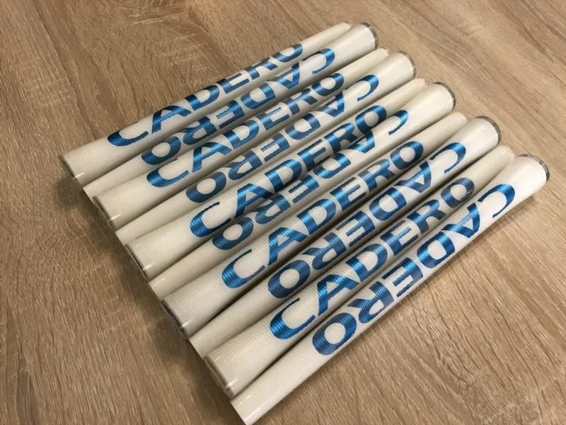 Новые 13x Кристальные стандартные ручки для гольфа CADERO 2X2 AIR NER, 10 цветов, мягкий материал, прозрачная ручка для клуба