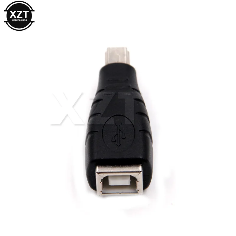 Мини микро USB 5 контактный штекер на 2 0 Тип в гнездо для принтера адаптер