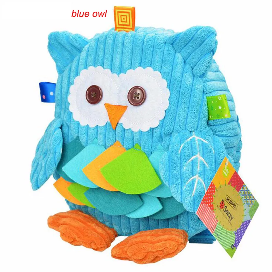 Животные Мультфильм Школьные сумки Детский плюшевый рюкзак игрушка детская