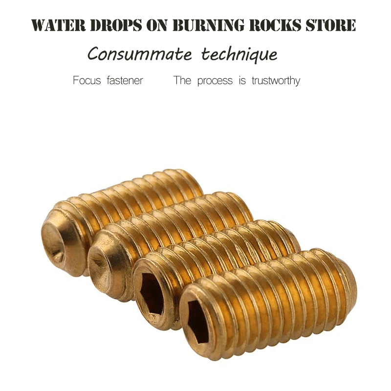 Лидер продаж латунный набор вогнутая Шестигранная розетка 50 шт. M5 * 12 мм