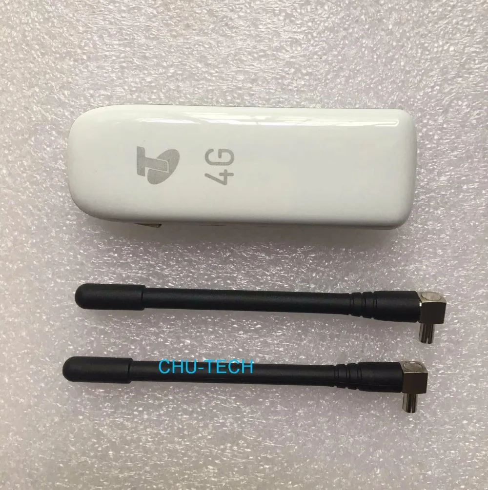 Оригинальный разблокированный ZTE MF821 с антенной 4G LTE USB модем 100 Мбит/с FDD 1800/2100/2600