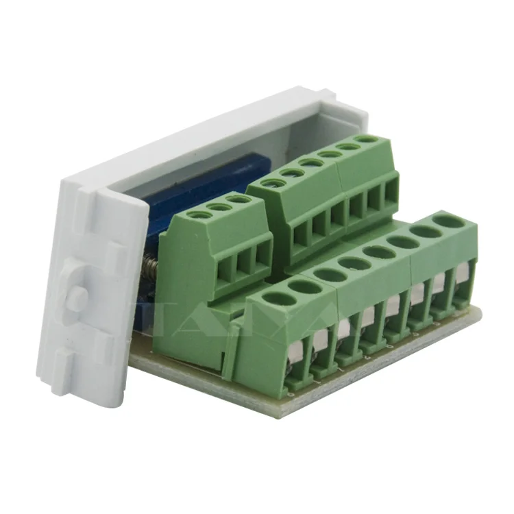 3 + 9 VGA разъем настенная пластина с задней стороны винтового соединения|vga connector wall