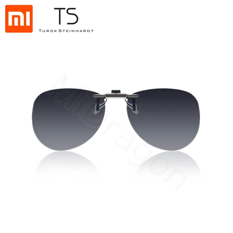 Pilot Sun Clip Xiaomi TS клип солнцезащитные очки TAC объектив 10g цинковый сплав 110 градусов случайный подъем глаз протектор Mijia Открытый путешествия Xiaomi солнцезащитные очки - Цвет: Pilot Sun Clip