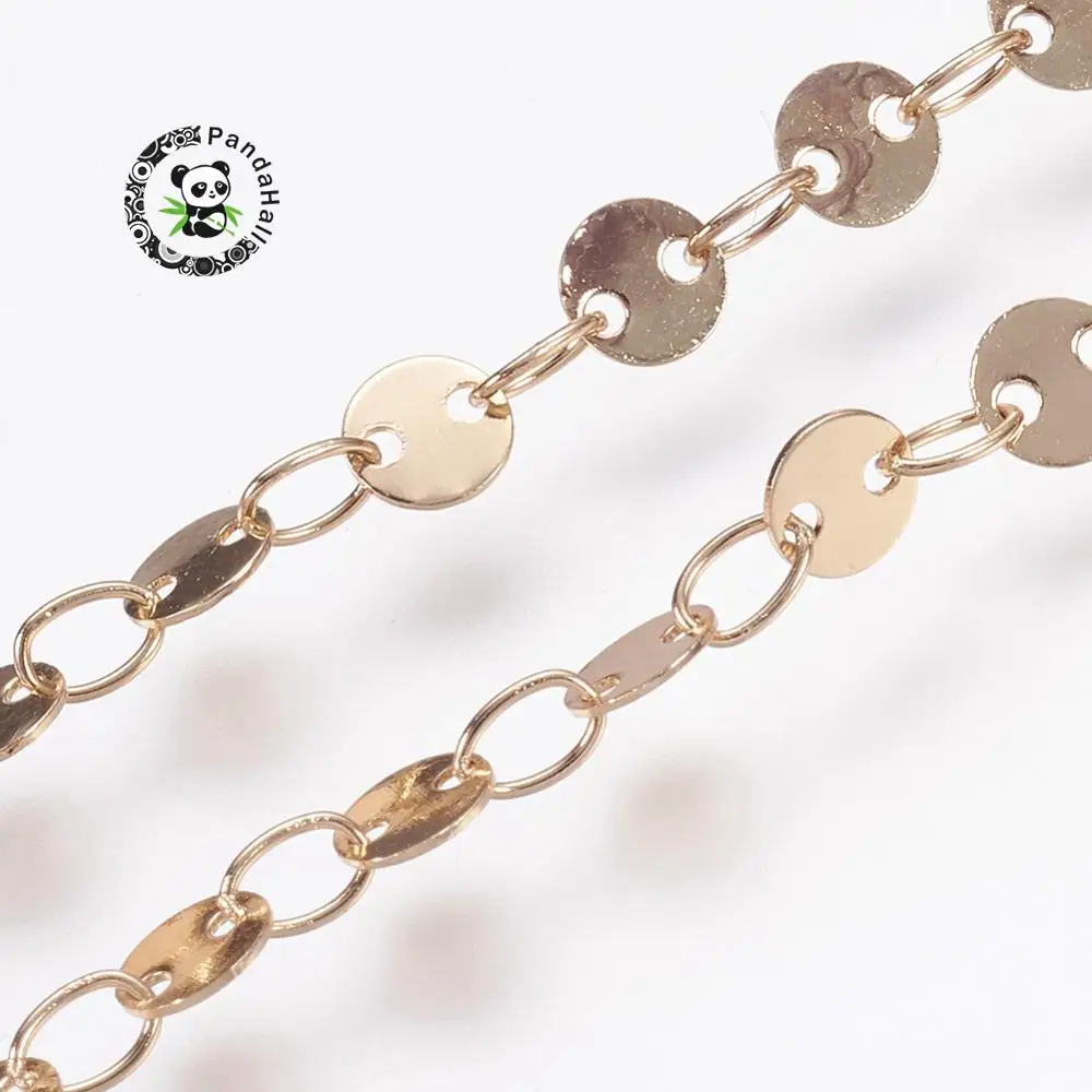PandaHall 10 м/рулонная стойка латунные цепочки ручной работы для изготовления