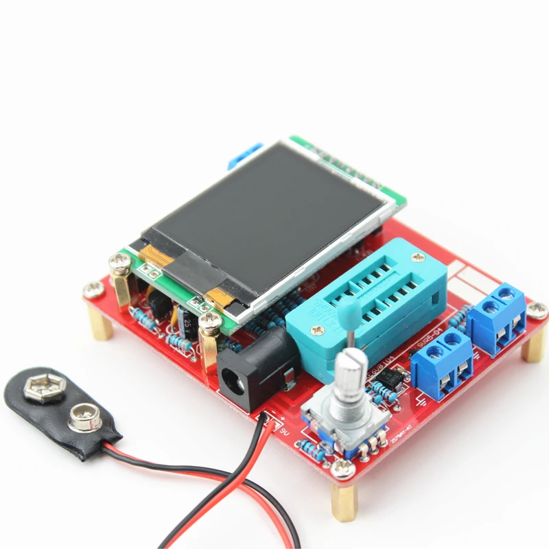 2016 DIY комплекты ATMEAG328P M328 Транзистор тестер LCR диода Емкость СОЭ метр ШИМ генератор