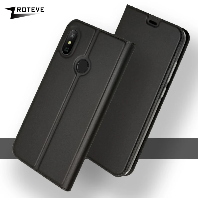 ZROTEVE крышка для Xiaomi Redmi 6 Pro Чехол кожаный чехол бумажник с крышкой 6A флип кейс Xiomi