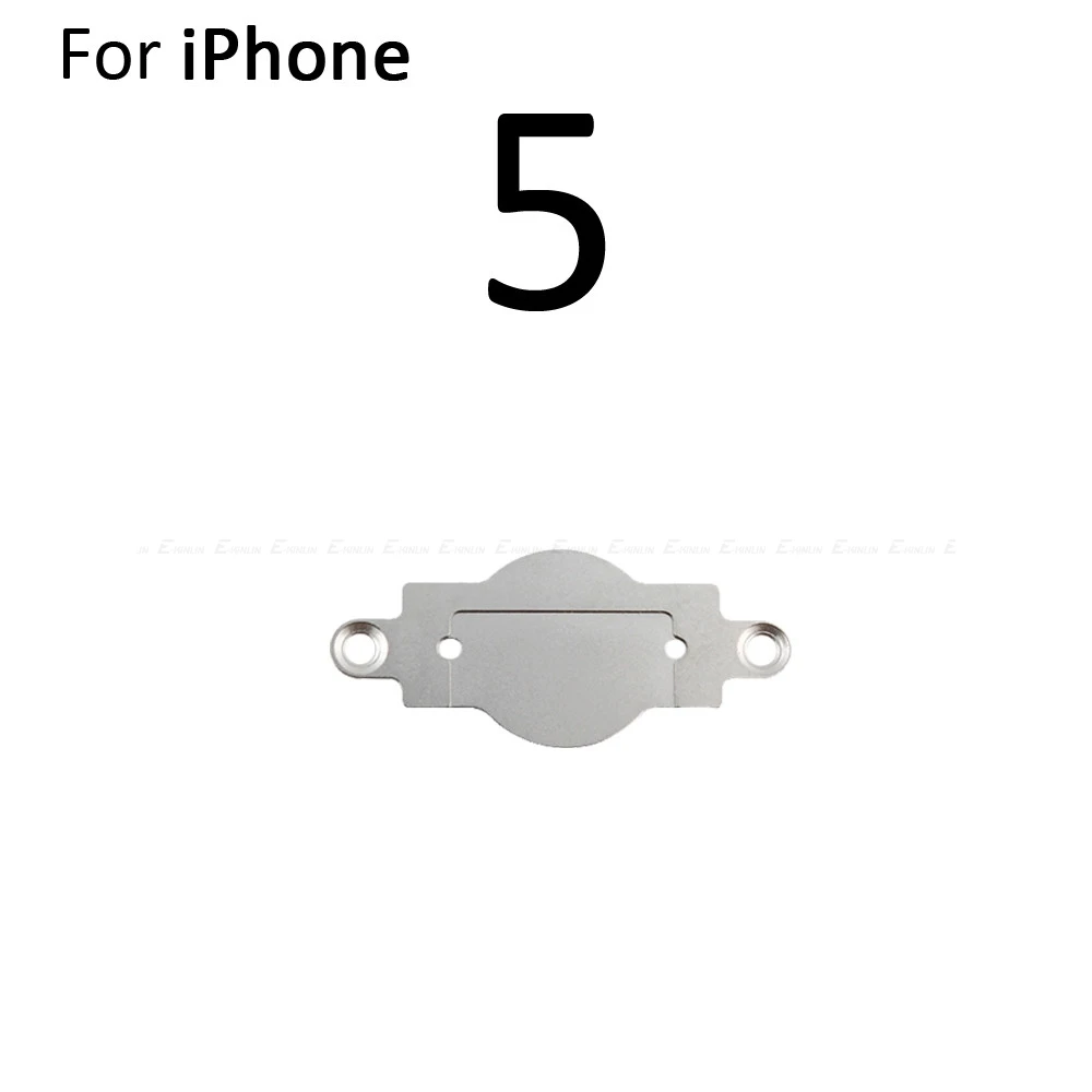 5 шт. Новинка Высокое качество для iPhone 5 5S SE 5C 6 6S 7 8 Plus домашняя кнопка крепления металлический держатель сменный кронштейн запчасти - Цвет: For iPhone 5