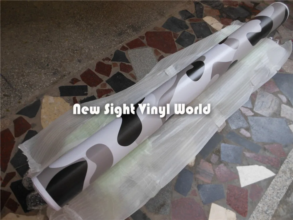 Высококачественная Арктическая камуфляжная пленка виниловая без пузырей для