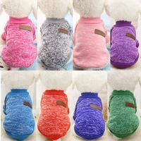 2021 new autumn spring dog coats soft cotton wear pets warm jackets sweater classic lovely pet product supplier clothes dropship