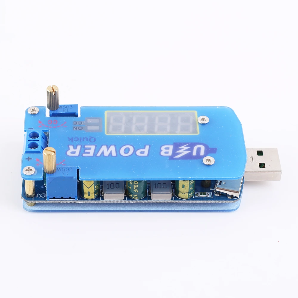 DC-DC 15 Вт Регулируемый USB понижающий модуль питания быстрое зарядное устройство CVCC понижающий повышающий преобразователь напряжения