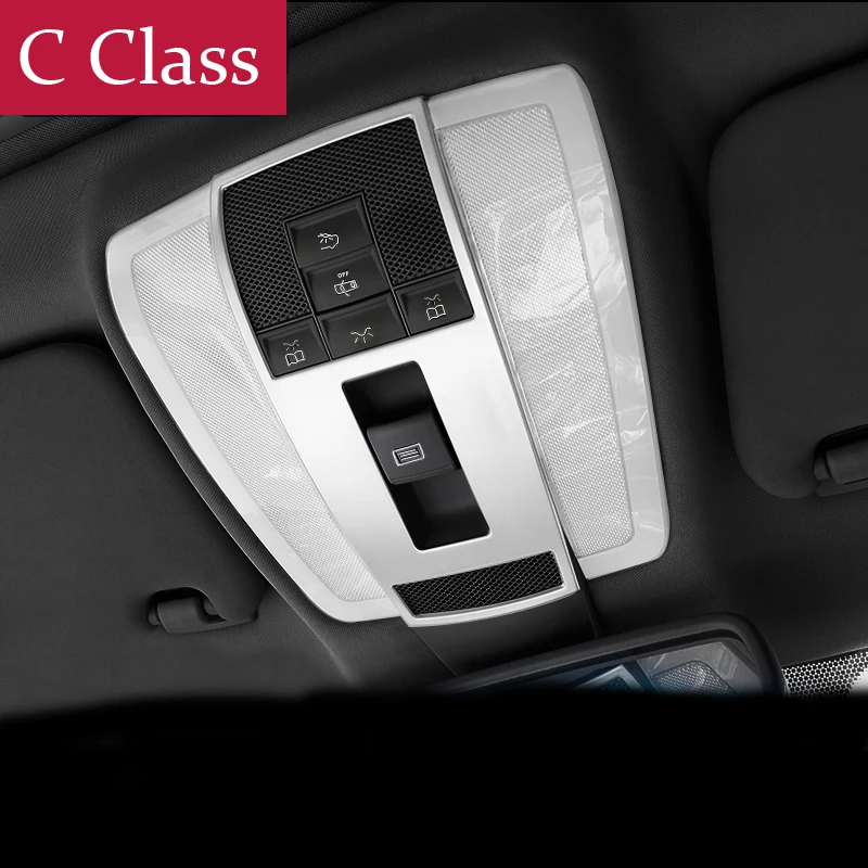 Стайлинг автомобиля внутренсветильник передняя лампа для чтения рамка Крышка