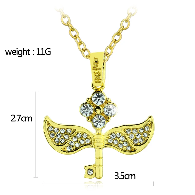 Себе ювелирные изделия Хогвартс Золото Золотой снитч Ожерелья и Подвески Полный