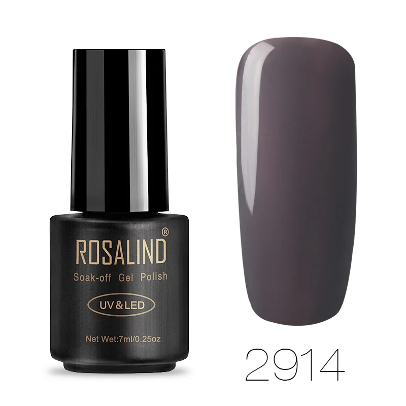 2914 ROSALIND 1 шт. гель Быстросохнущий праймер укрепляющий лак для ногтей впитывающий Полупостоянный Акриловый Лак предназначен для маникюра - Цвет: 2914