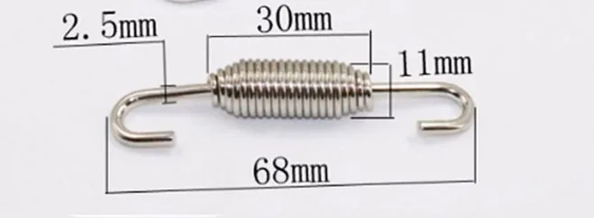 ZS мотоциклетные выхлопные газовые задние Пружинные аксессуары CBR125 CBR250 CB400 CB600 YZF