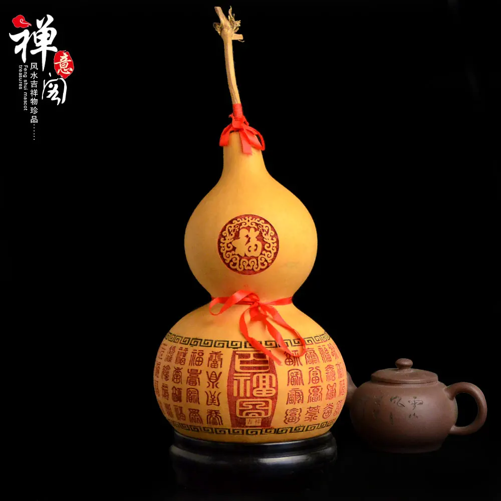 Павильон натуральная тыква резные украшения роспись на удачу|draw drawings|gourd artart draw |
