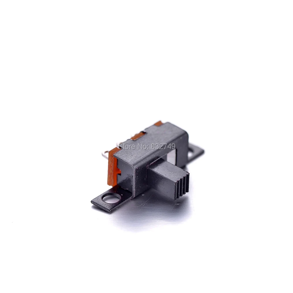 Новый 50 шт. скользящий переключатель SPDT 1P2T 2 положения 3 Pin PCB панель вертикальный