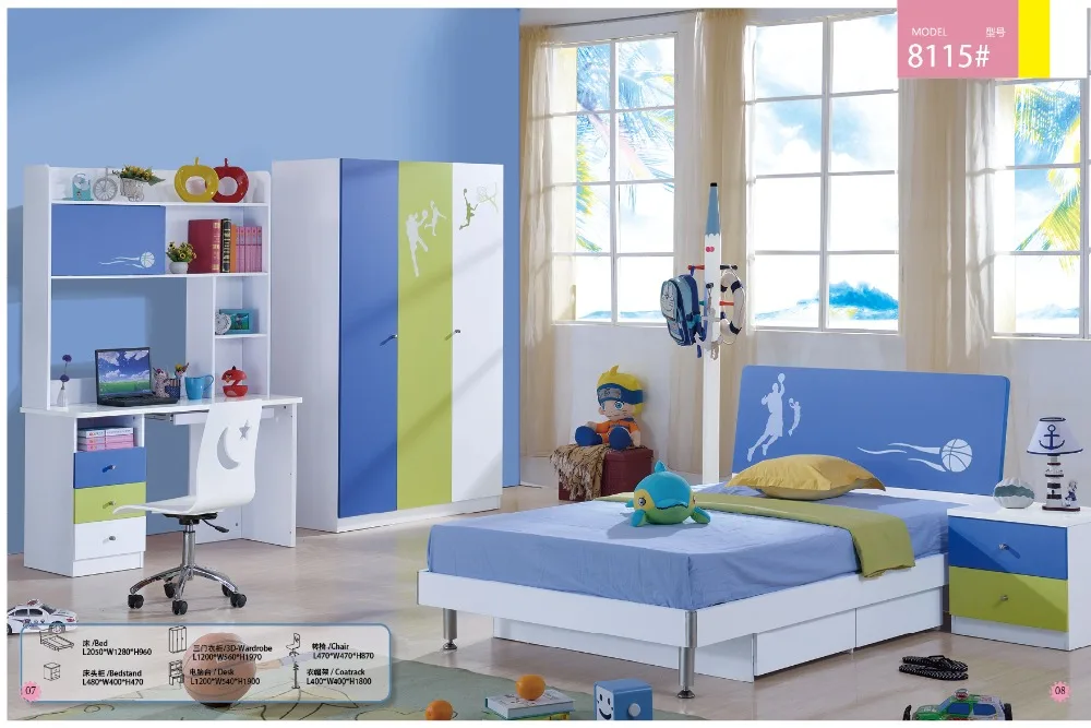 2018 Ограниченная серия настоящий детский стол и стул Enfant лофт кровать набор