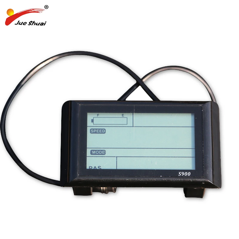 48v большой экран 900LCD велосипедный компьютер с водонепроницаемым подключением