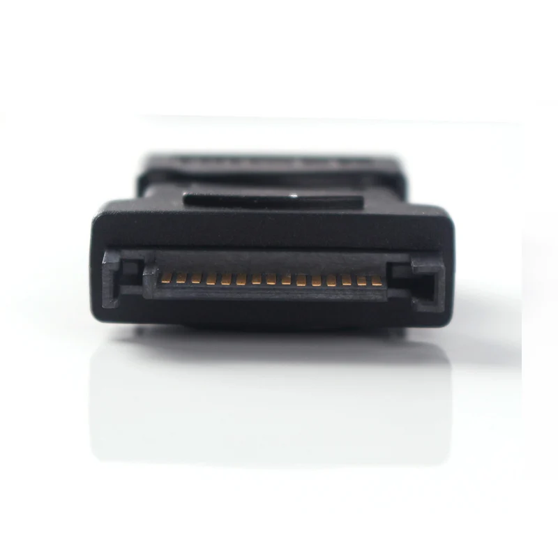 Адаптер ult best SATA адаптер Папа мама 15P папа Molex 4P черный|sata 15p|adapter satasata male |