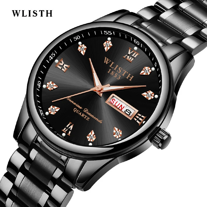 

Relogio Masculino Luminous Watch Men Business Quartz Watch Mens Watches Top Brand Luxury Male Clock Analog Week Date Wristwatch