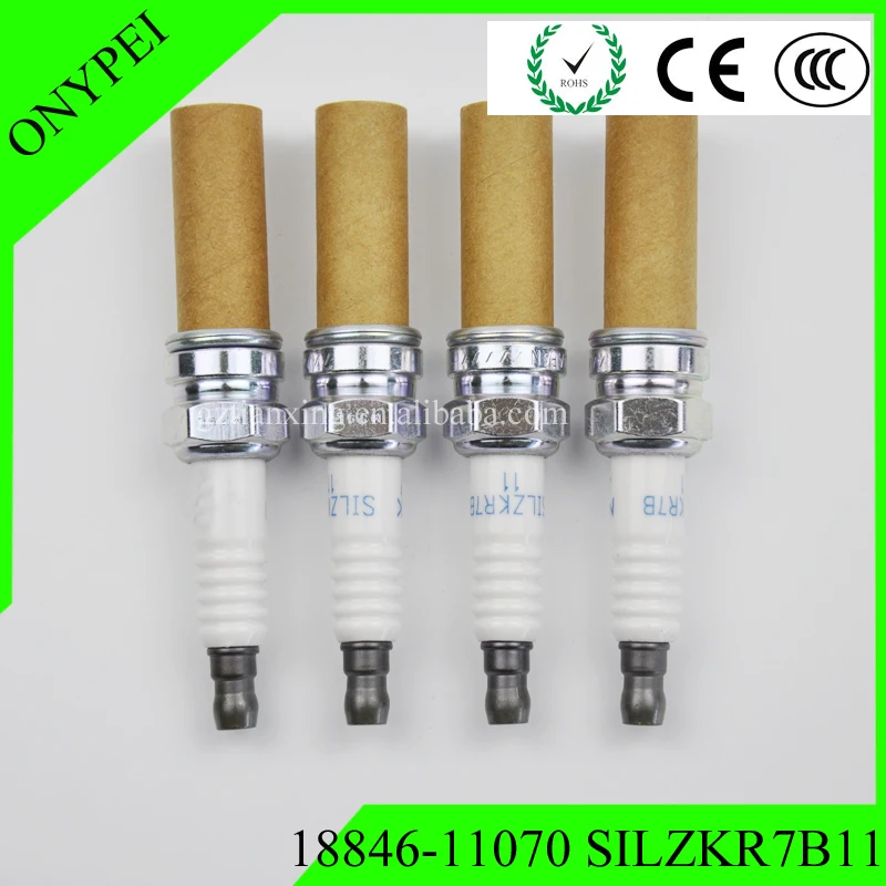 4 шт./лот SILZKR7B11 18846-11070 Лазерная иридий штекер SILZKR7B-11 1884611070 Spark Вилки для hyundai 18846 11070