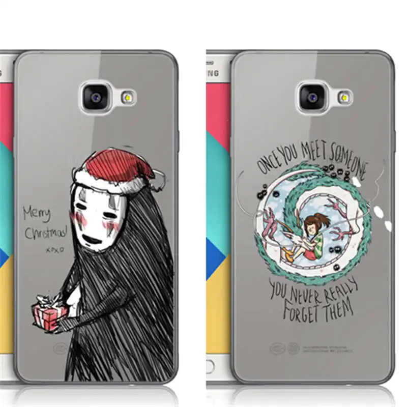 Очаровательный ударопрочный чехол Kuliai Totoro для Samsung Galaxy 2017 2016 2015 A7A3 A5 J7 J5 J3 Мягкий